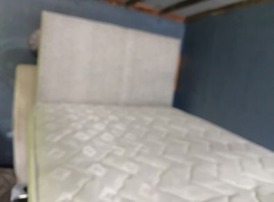 Single bed.As new.Slight marks on base.