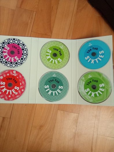 6. C.d.    Box. Set.  The. Fab.  60s