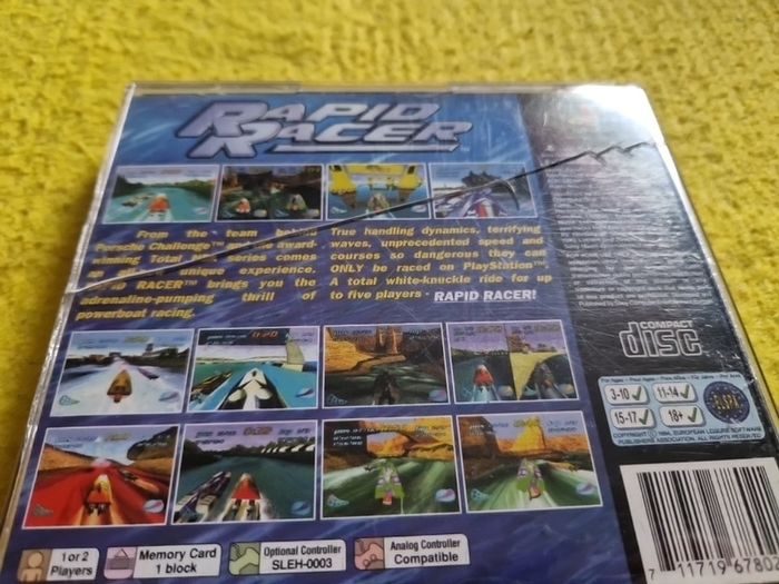Rapid Racer PlayStation1 Ps1 PlayStation2 Ps2 games Original