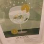 Gin and Tonic contempory picture Image 3