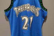 Kevin Garnett Minnesota Timberwolves Mitchell &amp; Ness Original NBA Basketball Jersey Size L