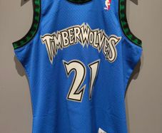 Kevin Garnett Minnesota Timberwolves Mitchell & Ness Original NBA Basketball Jersey Size L