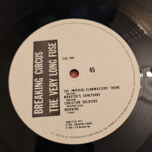 Breaking Circus - The very long fuse