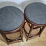 Two bentwood vintage cafe/bar stools Image 3