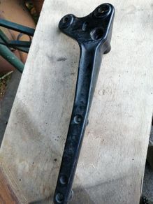 Harley Davidson fatboy exhaust bracket