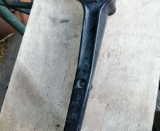Harley Davidson fatboy exhaust bracket