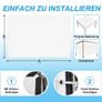 Brand New Waterproof Sun Shade Sail Rectangular 3x4m UV Protection 95% Weatherproof Polyester Image 4