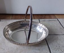 Antique Electroplate Victorian Fruit/Cake Tray : James Dixon of Sheffield