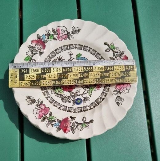 Myott Indian Tree Cake Plates (6)