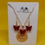 Butterfly jewellery set Image 2