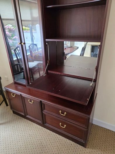 Wooden cabinet - open to offers - must go asap