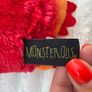 Keel Toys Monsterous Bullseye Plush Red Monster Striped Horns Halloween Used Please look at the pictures Image 8