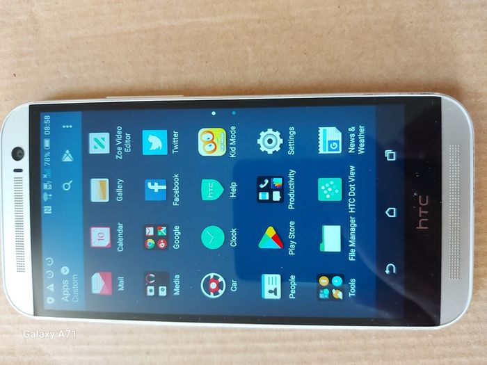 HTC ONE M8s, 16GB, 1.8GB Ram, working perfect, excellent condition