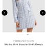 Forever New Boucle Shift Dress Image 3