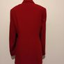 Red Wool Blazer Coat Image 9