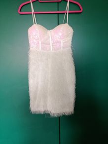 Sequin Bustier Dress