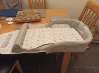 travel cot/portable cosleeper