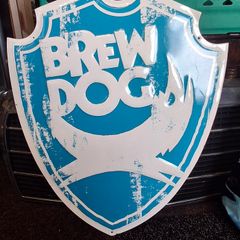 Tin sign