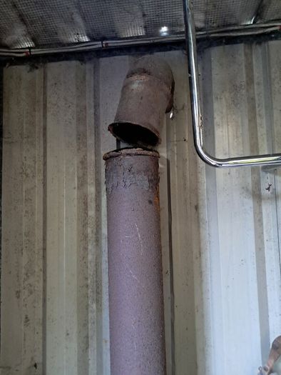 homemade stove suit shed