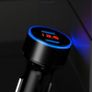 3.1A Fast Chargeing Dual Ports USB Car Cigarette Charger Lighter Digital LED Voltmeter 12V/24V Mobile Phone Image 5
