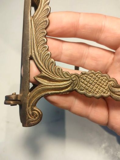 Art Nouveau Metal Alloy Picture frame stand
