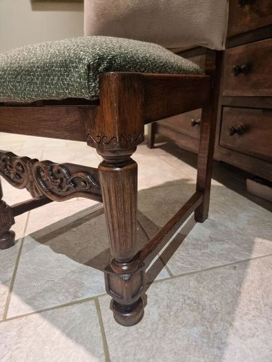 Beautiful Carved Oak Chair