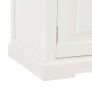 TV Cabinet White 110x30x40cm Engineered Wood Image 8