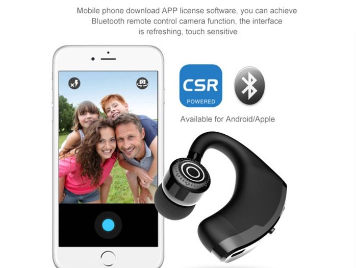 Brand New Handsfree Business Bluetooth Headphone With Mic Voice Control Wireless Earphone Bluetooth Headset For Drive Noise Cancelling.