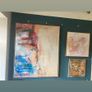 LARGE Framed Original Art Dublin Original abstract art original landscape Dublin  contemporary art Image 5