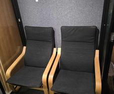 Ikea Poang Chairs x2