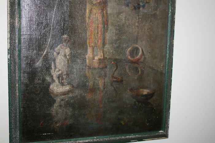 Vintage Oil on Canvas