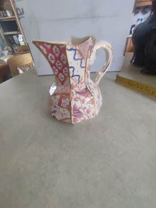 Masons Ironstone applique ware jug excellent condition.