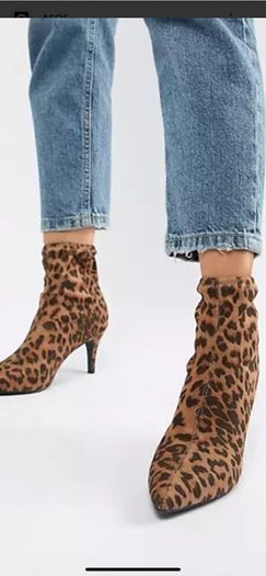 leopard print boots