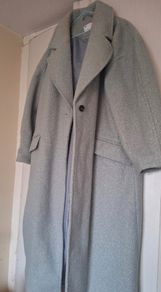 Asos Design Blue Coat
