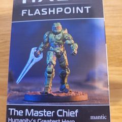 Halo flashpoint the master chief,  Unpainted Master Chief Miniature