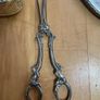 1. Antique Victorian Style Plated Grape Shears / Scissors 2. Antique Victorian hand mirror (broken) Open to offers Image 2