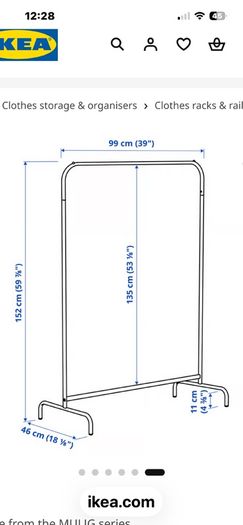 clothes rack IKEA