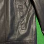 Faux men's biker metal leather jacket (brand new) Image 4