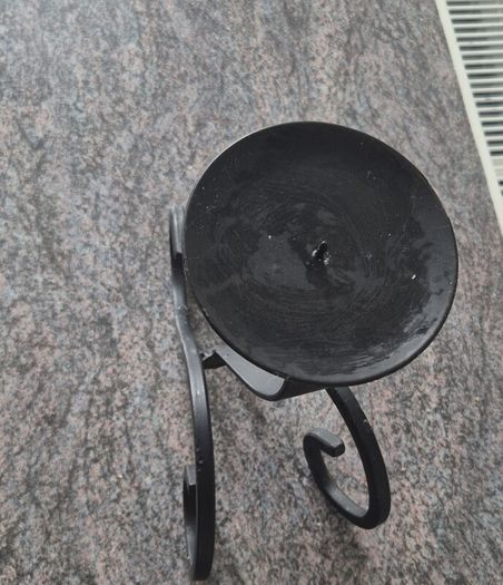 Candle Holder Wrought Iron
