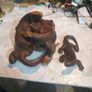 Komodo Battle sculpture Image 4