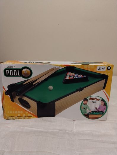 Tabletop Pool Game new in box