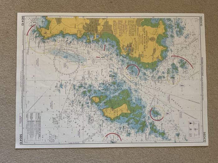 Admiralty Charts for Channel Islands