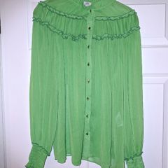 Brand NEW green blouse from River Island, size 8