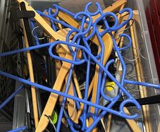 Free bag of hangers
