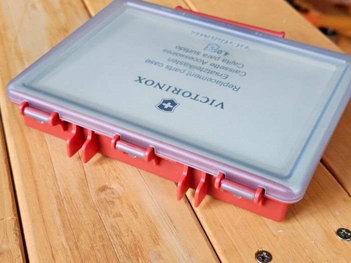 Victorinox Replacement Parts Case Empty Storage Box for Swiss Army Knife Accessories