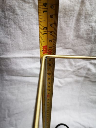 Industrial style lamps in antique brass finish