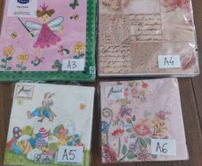 Decoupage napkins
