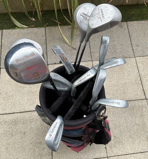 Golf Clubs & Golf Bag