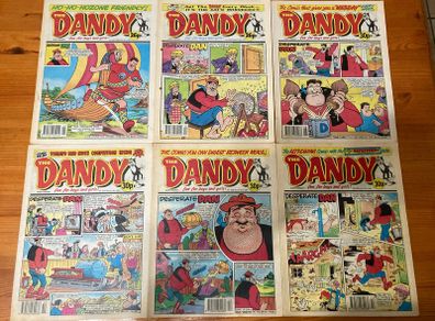 Comics: 'The Dandy' 1991,1993,1994 and 1995 (48 comics)