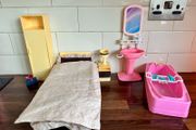 toys - bedroom set up suitable for Barbie or small doll house